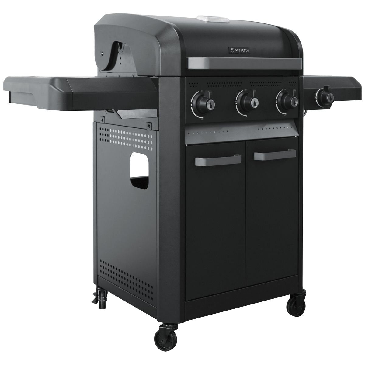 Artusi - 3 Burner BBQ - With Wok Burner