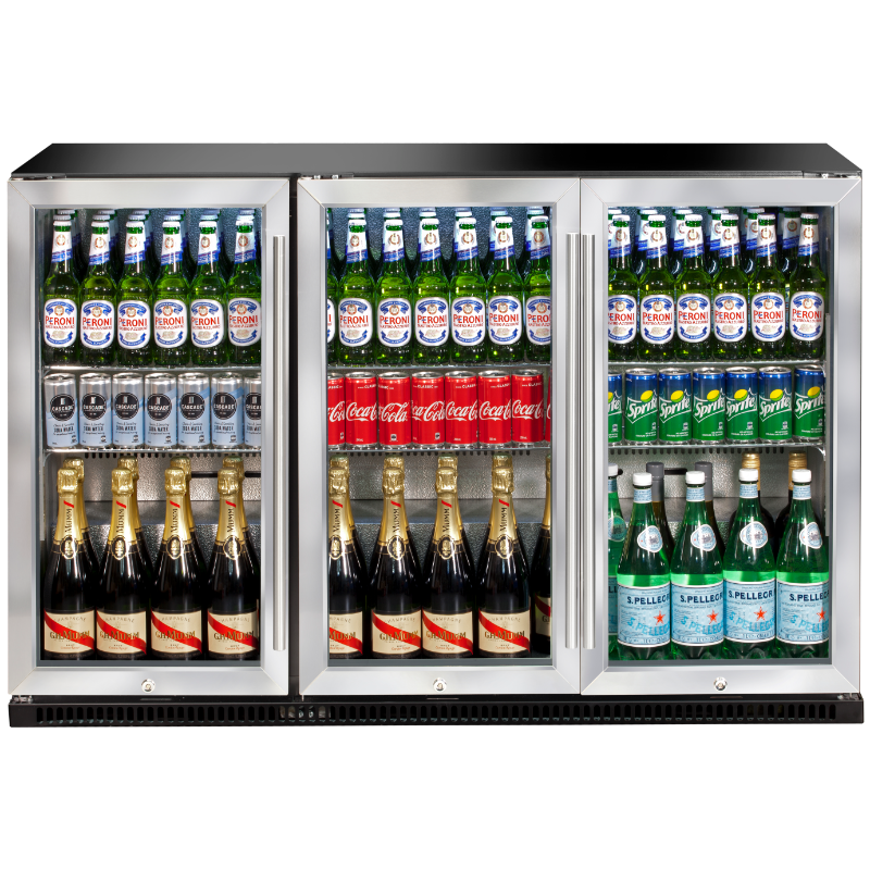 Artusi - Outdoor 3-Door Bar Fridge