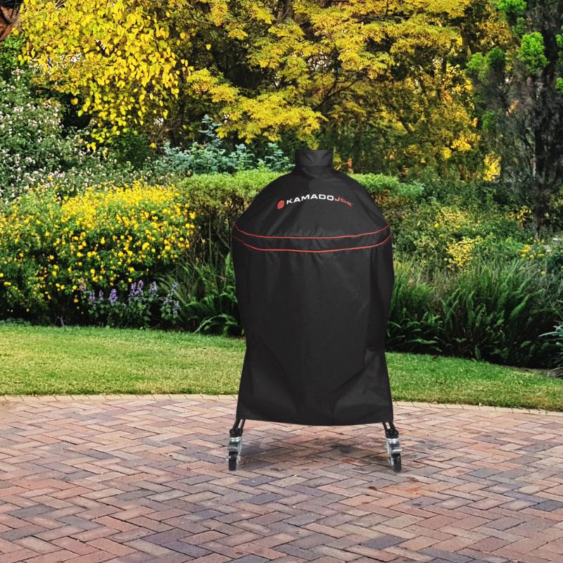 Kamado Joe - Big Joe™ 24-in. Charcoal Grill Cover in Black