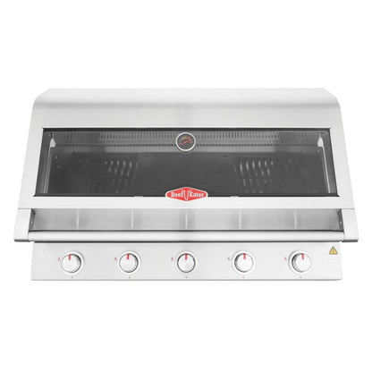 Beefeater -  Signature 7000 Classic 5B built In BBQ, stainless steel  w/ Hood, Cast Stainless Burners & Cast Iron Grills