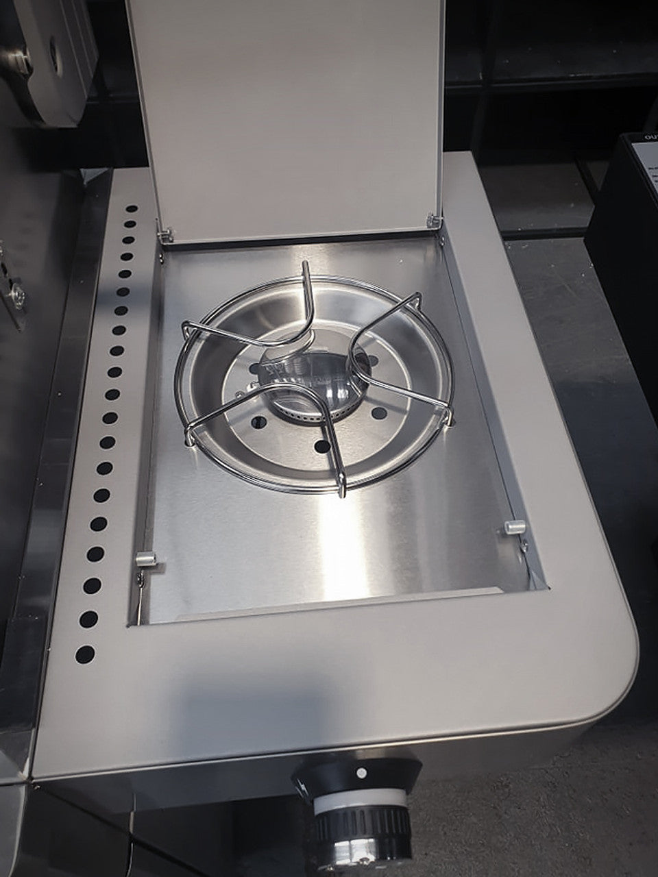 Everdure - Hayman 6 Burner BBQ 304 Stainless - With Side Burner & Rotisserie