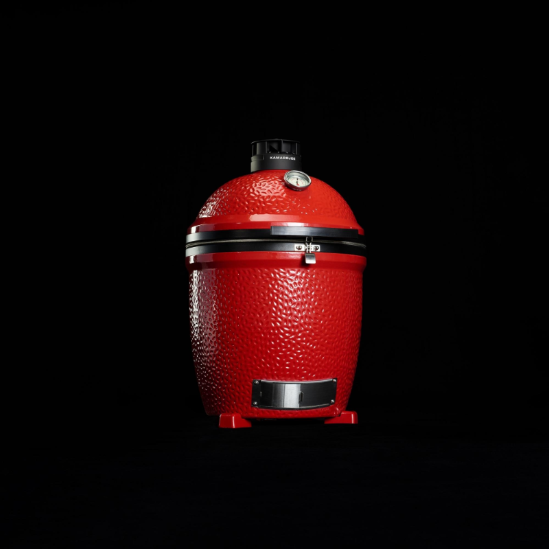 Kamado Joe Classic Joe III 18 inch Free Standing Charcoal Grill in Red