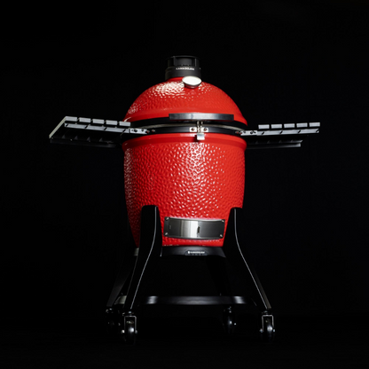 Kamado Joe - Classic Joe™ III 18-inch Charcoal Grill in Red with Cart