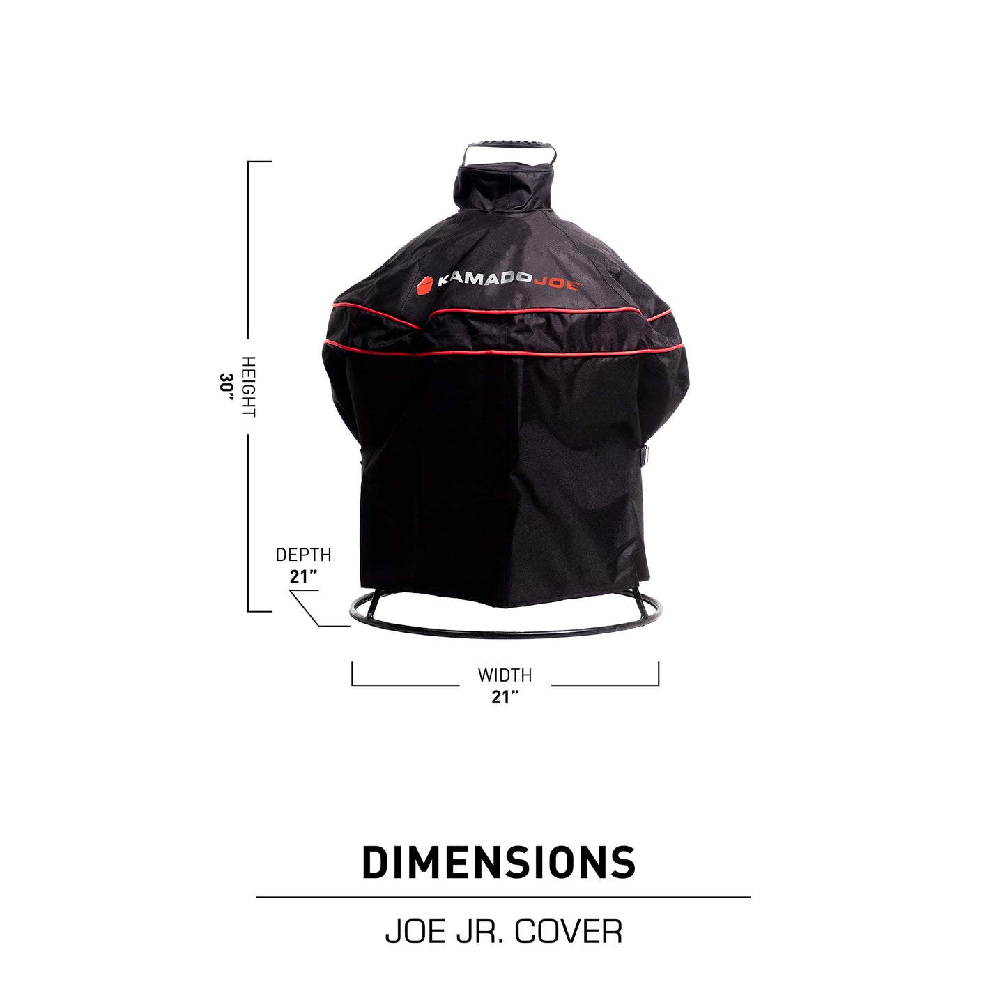 Kamado Joe - Joe Jr™ 13.5-in. Charcoal Grill Cover in Black