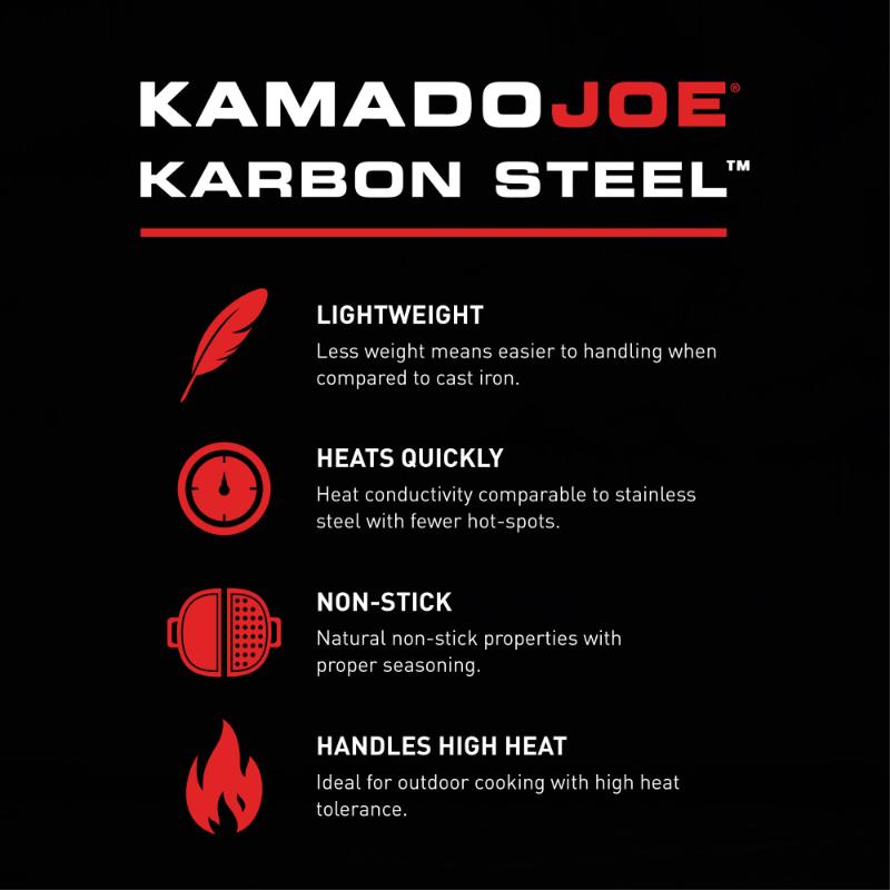 Kamado Joe - Classic Joe™ Karbon Steel™ Griddle