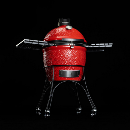 Kamado Joe - Classic Joe™ II 18-inch Charcoal Grill in Red with Cart