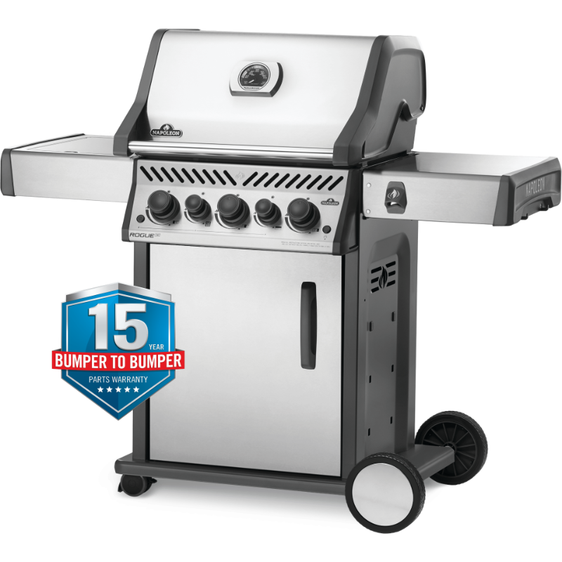 Napoleon - Rogue SE 425 3 Burner BBQ - With Side and Rear Burner