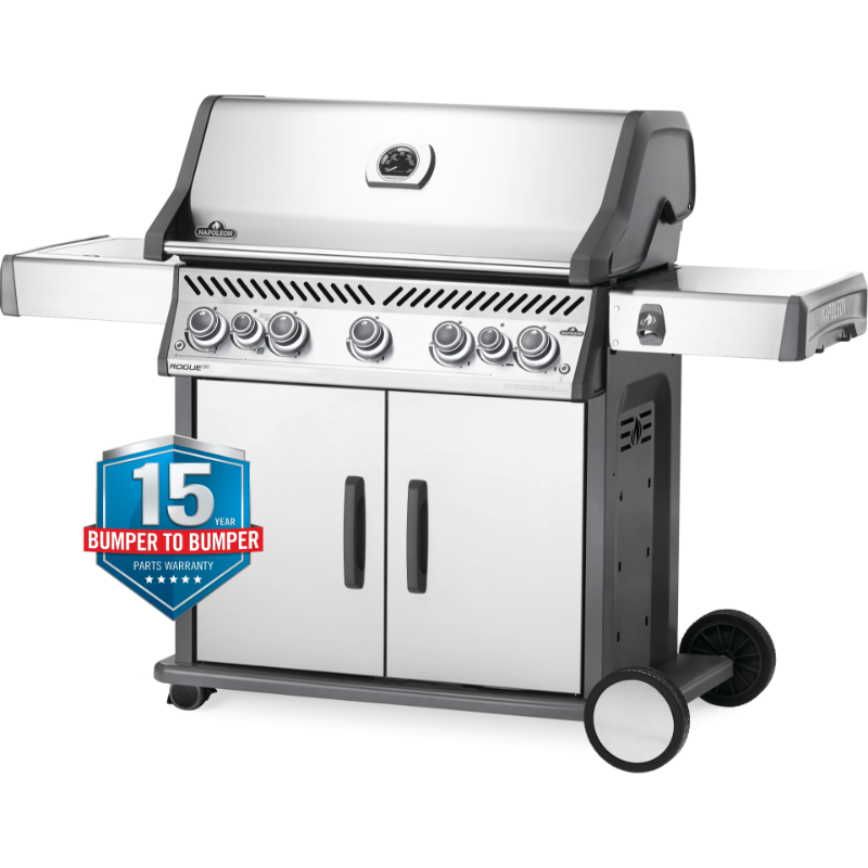 Napoleon - Rogue SE 625 5 Burner BBQ - With Side and Rear Burner