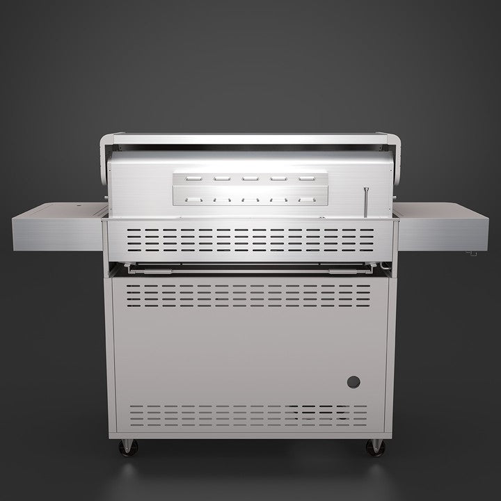 Everdure - Hayman 6 Burner BBQ 304 Stainless - With Side Burner & Rotisserie