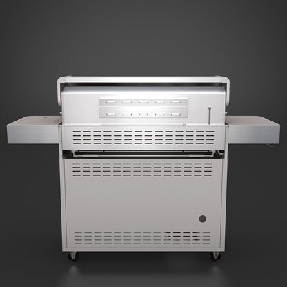 Everdure - Hayman 6 Burner BBQ 304 Stainless - With Side Burner & Rotisserie