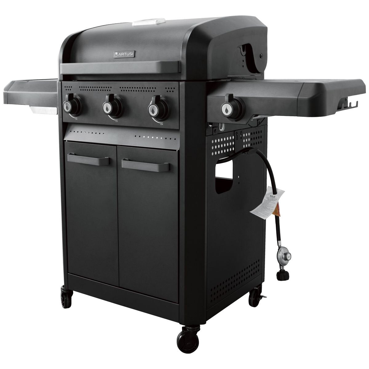 Artusi - 3 Burner BBQ - With Wok Burner